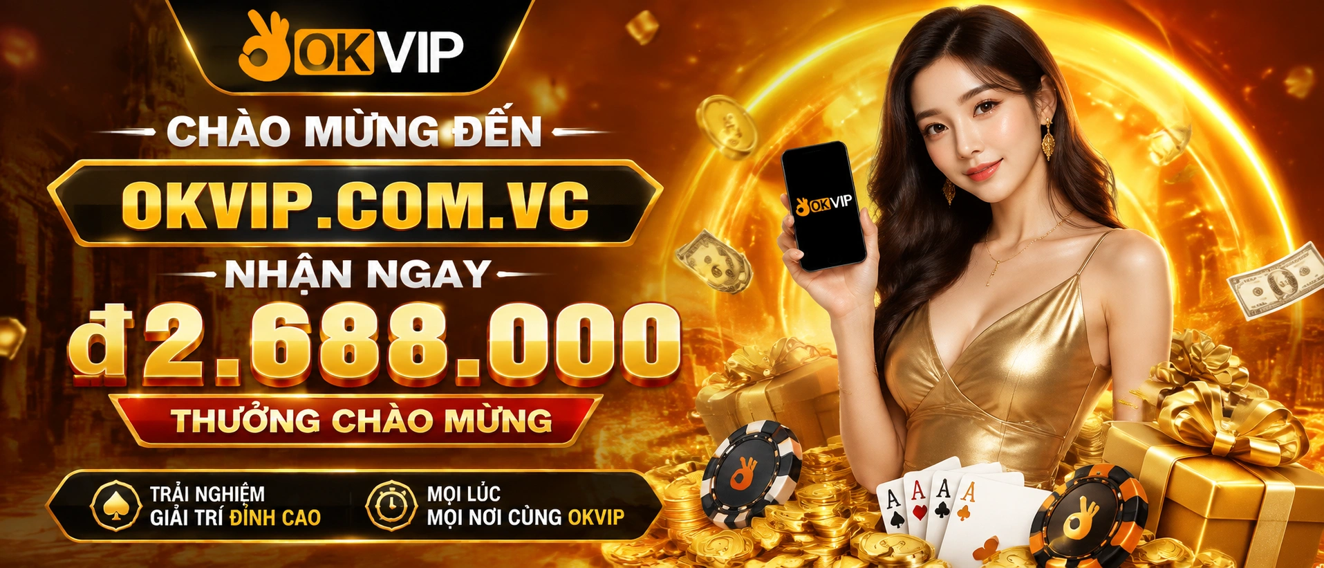 OKVIP nổ hũ jackpot và game hot