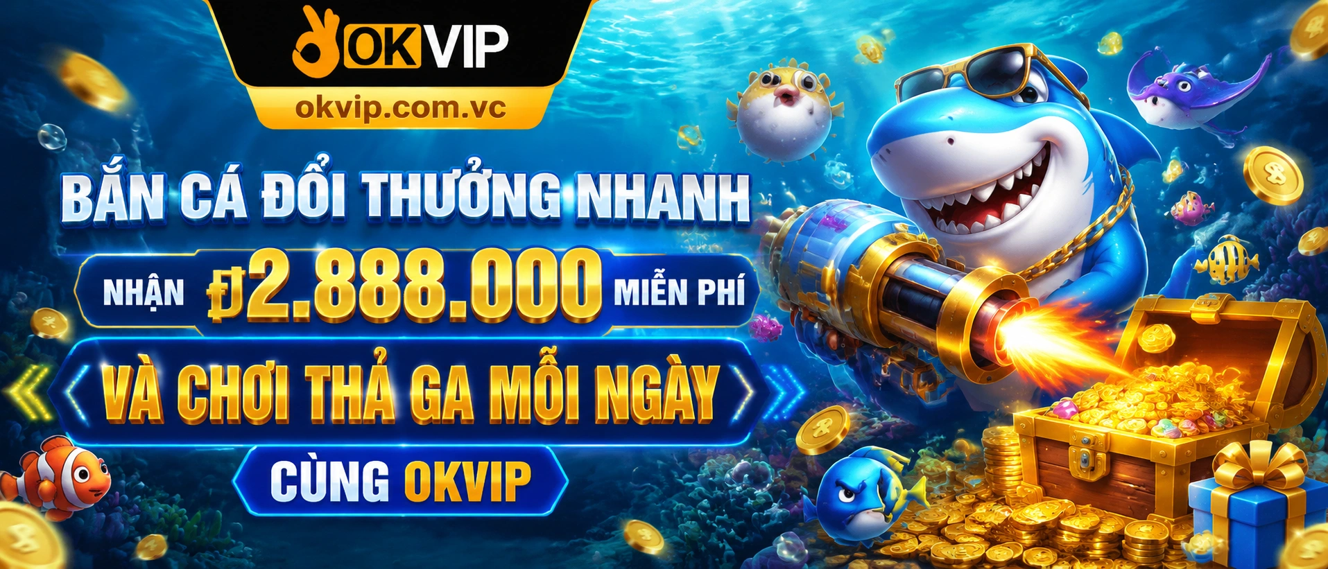 Bắn Cá Đại Dương bản mobile với giao diện gọn
